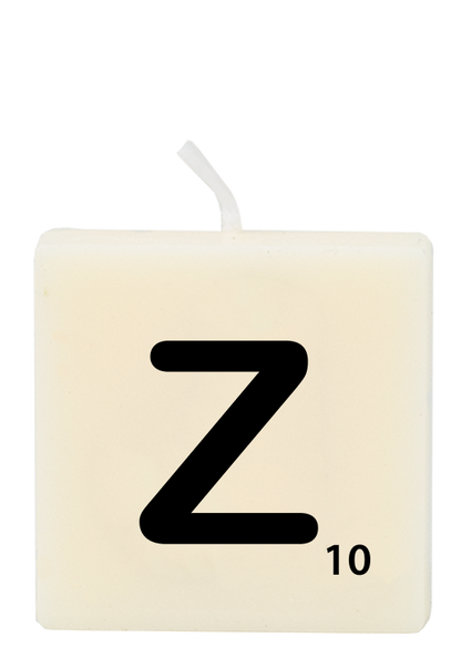 Letter candle - Z