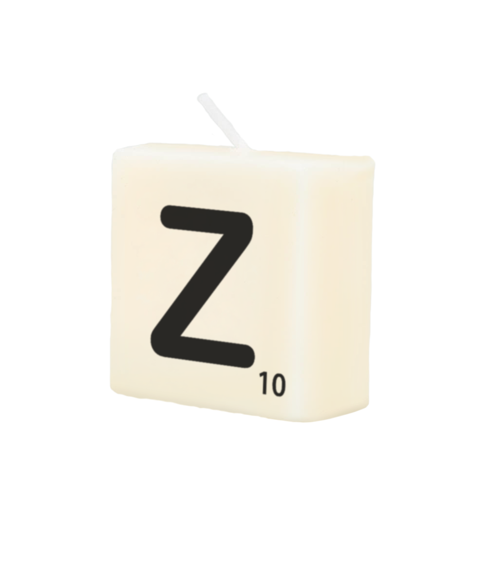 Letter candle - Z