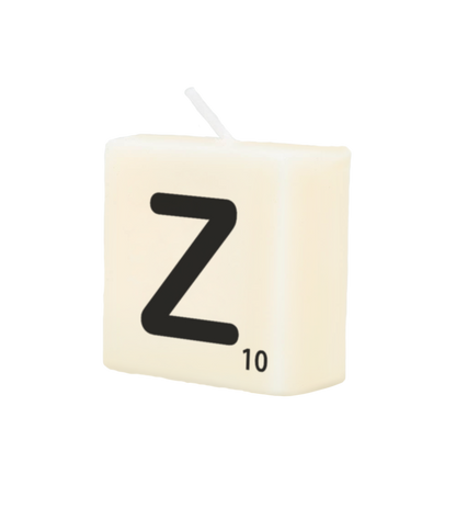 Letter candle - Z