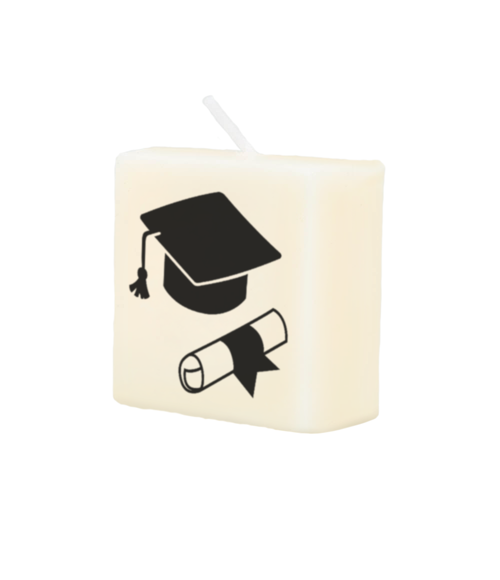 Letter candle - Graduated