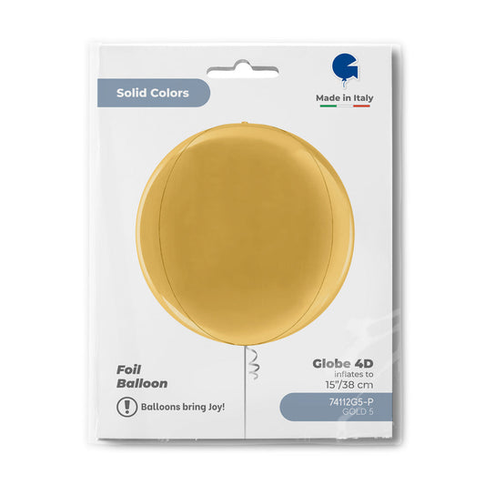 Globe 15inc Gold 5 4D