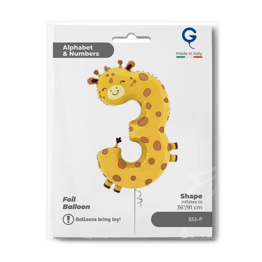 The Puppyloons - Number 3 Giraffe