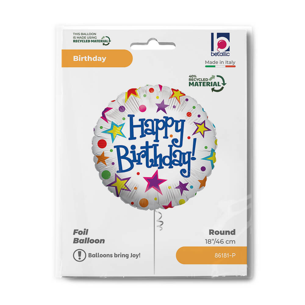 White Bright Birthday Single Pack