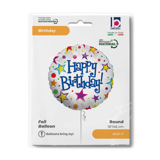 White Bright Birthday Single Pack