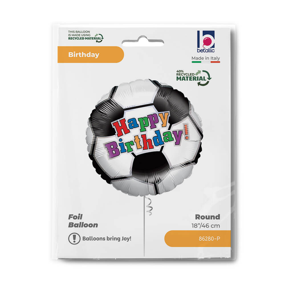 Soccer Ball Birthday Single Pack