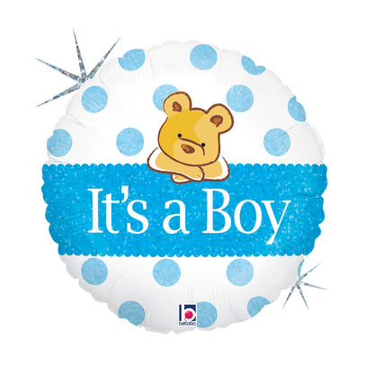 Baby Boy Bear Holographic (W)
