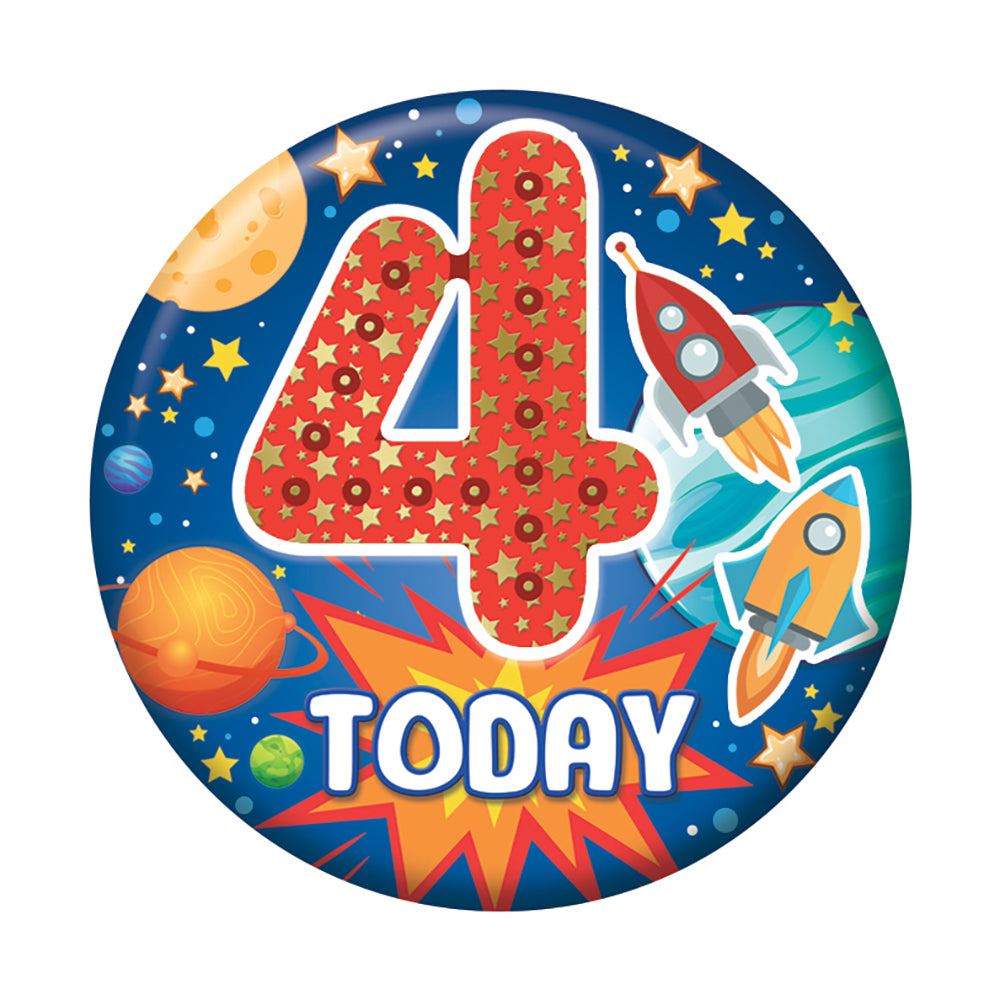 Badges 5.5cm - Age 04 Male