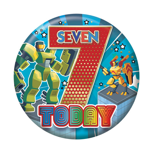 Badges 5.5cm - Age 07 Male