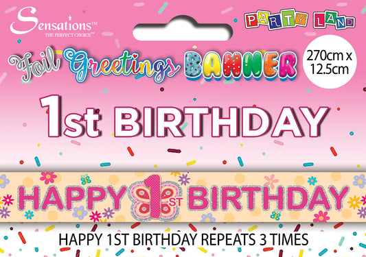 Banners - Age 01 Female