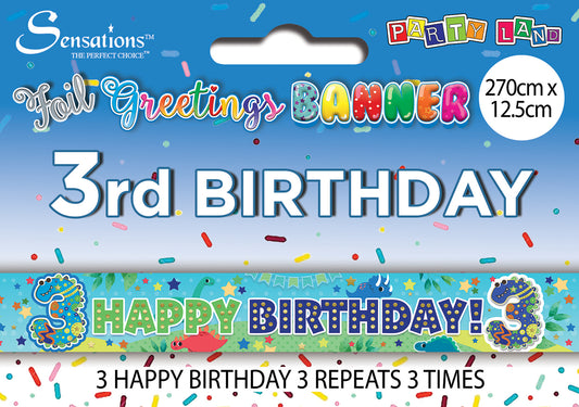 Banners - Age 03 Male