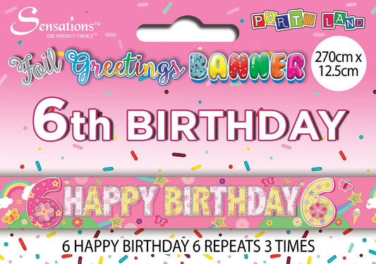 Banners - Age 06 Female