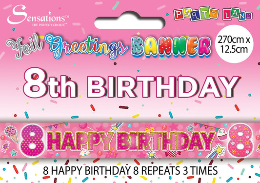Banners - Age 08 Female