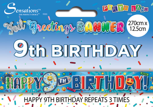 Banners - Age 09 Male