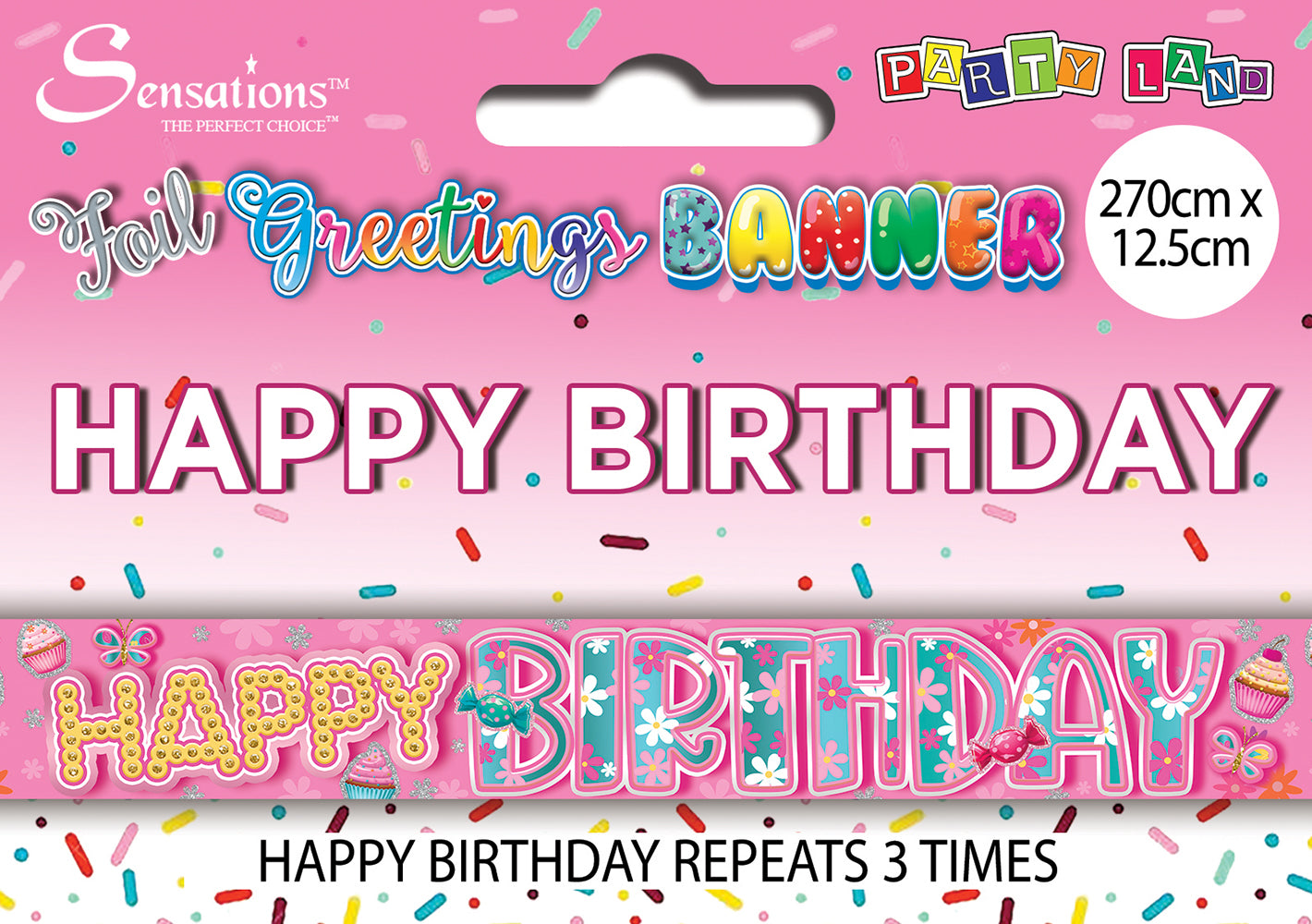 Banners - Happy Birthday Female Juv