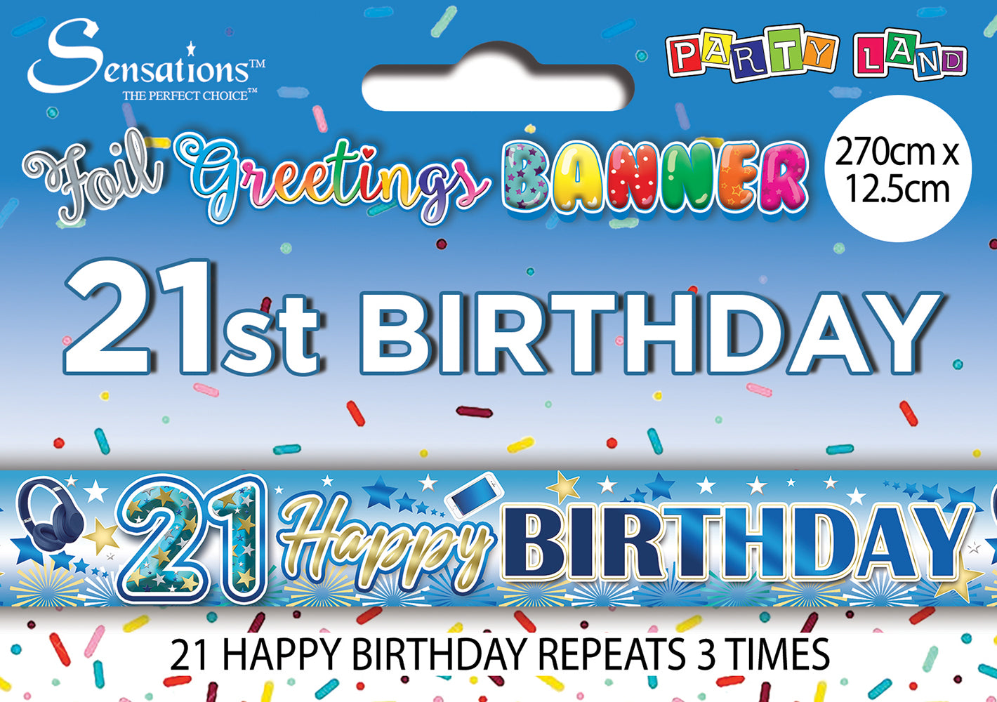 Banners - Age 21 Male