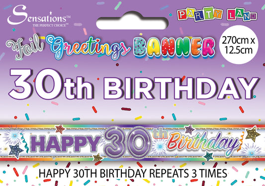 Banners - Age 30 Male