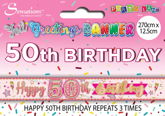 Banners - Age 50 Female