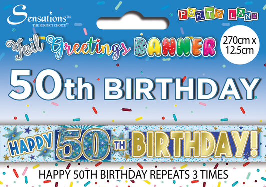 Banners - Age 50 Male