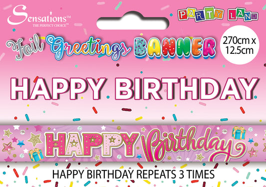 Banners - Happy Birthday Female