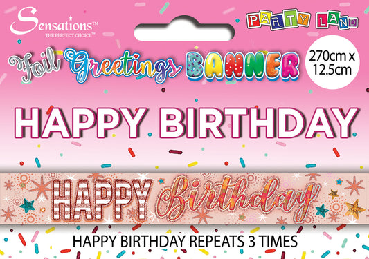 Banners - Happy Birthday Female