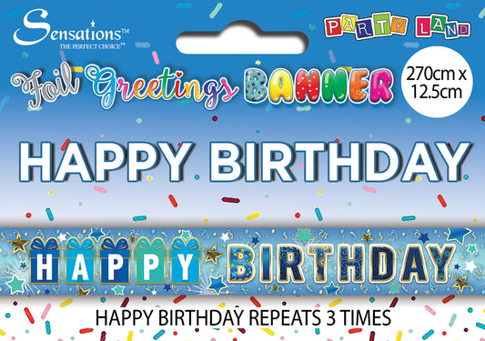 Banners - Happy Birthday Male