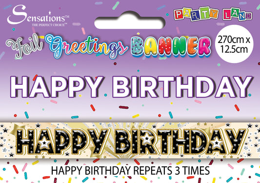 Banners - Happy Birthday Open