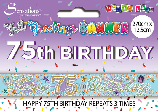 Banners - Age 75 Open