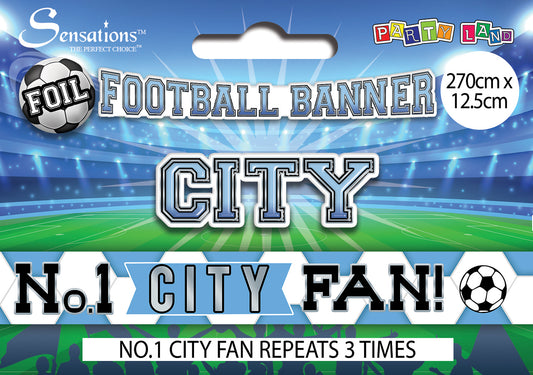 Football Banners - City