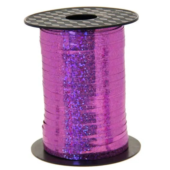 Baby Pink Holographic  Curling Ribbon  5mm*250m