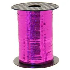 Cerise Holographic Curling Ribbon  5mm*250m