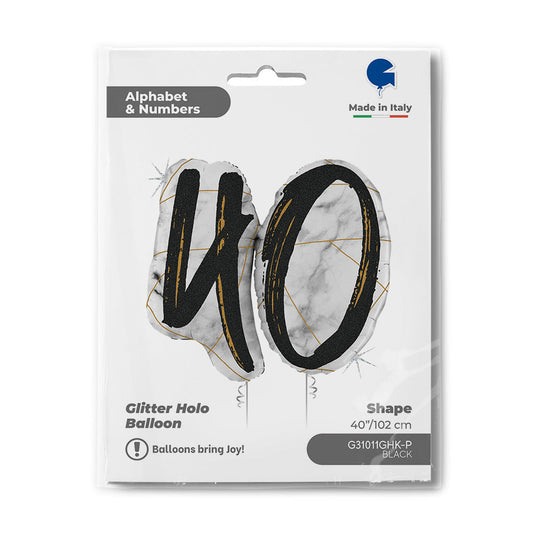 Marble Mate Numbers 40 Black