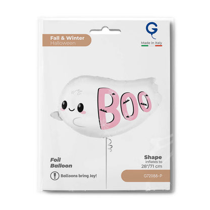 Chubby Boo Ghost Balloon