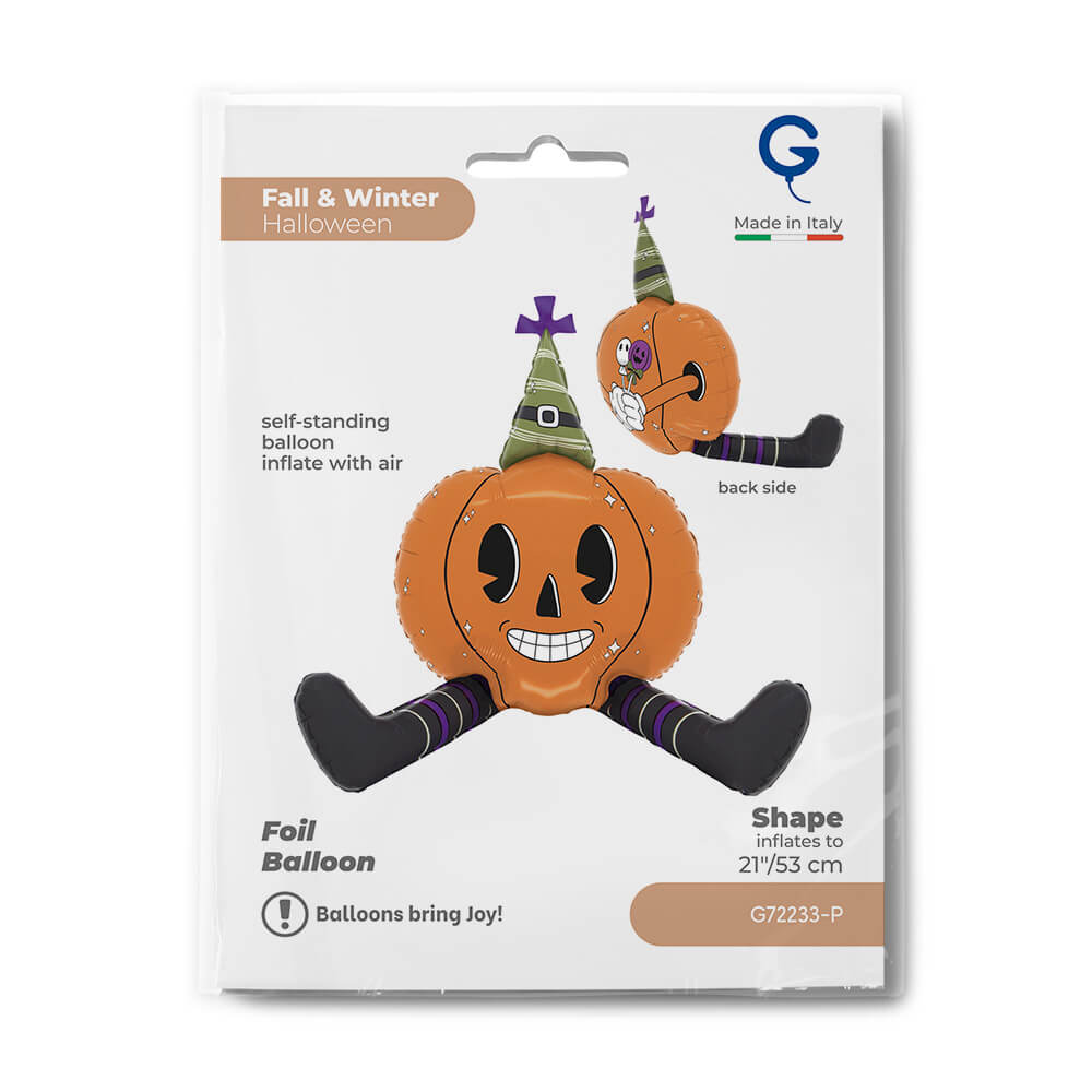 The Sitting - Vintage Pumpkin Balloon