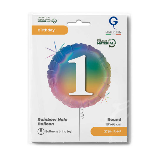 Happy 1 Colourful Rainbow - Single Pack