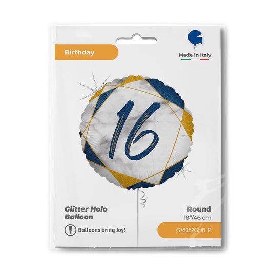 R18 Marble Mate 16 Blue