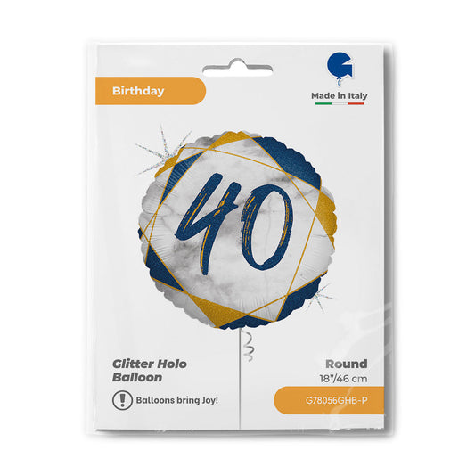 R18 Marble Mate 40 Blue
