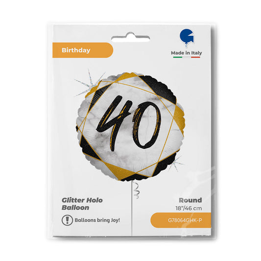 R18 Marble Mate 40 Black