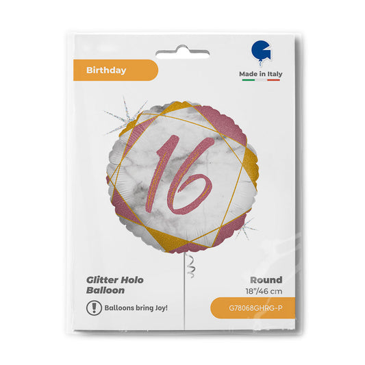 R18 Marble Mate 16 Rose Gold