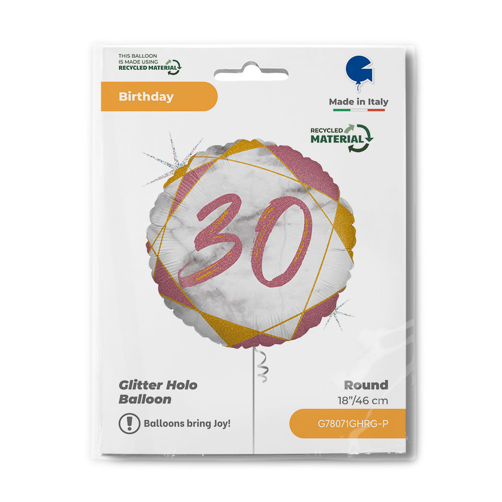 R18 Marble Mate 30 Rose Gold