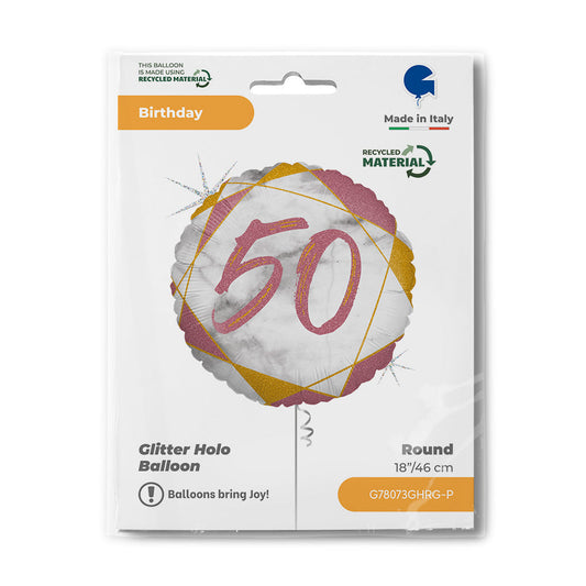 R18 Marble Mate 50 Rose Gold