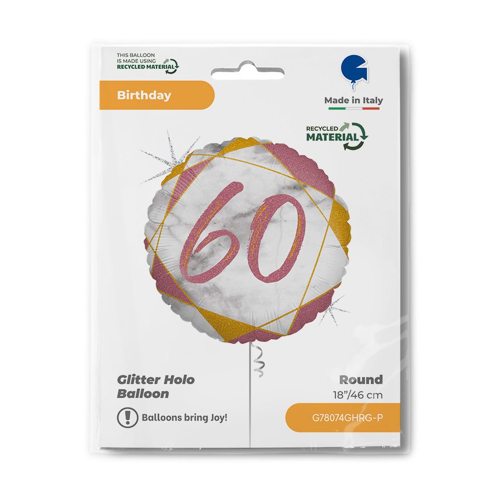 R18 Marble Mate 60 Rose Gold