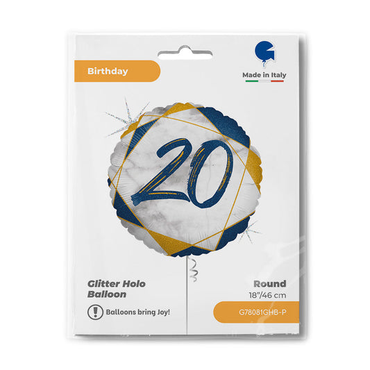 R18 Marble Mate 20 Blue