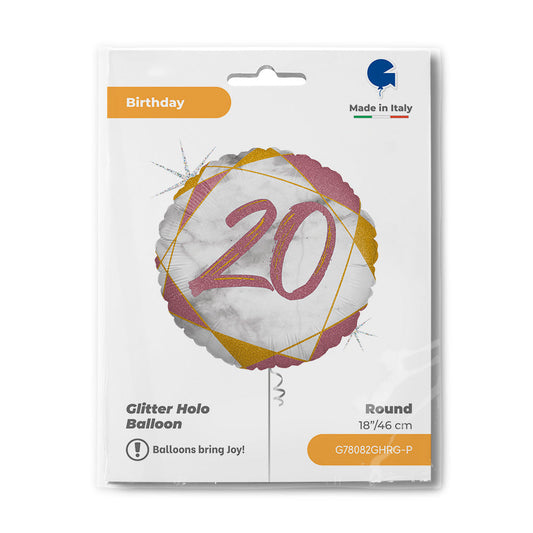 R18 Marble Mate 20 Rose Gold