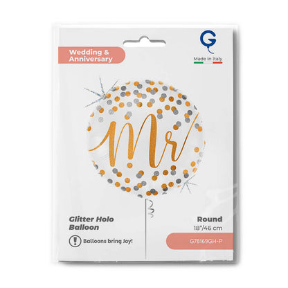 Mr Confetti Balloon