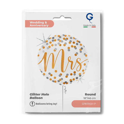 Mrs Confetti Balloon