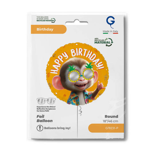 Cool Monkey Birthday Single Pack