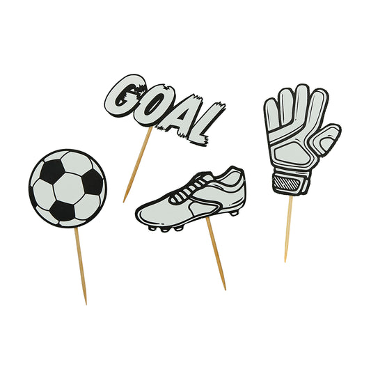 Football Food Picks Set - Pack of 12