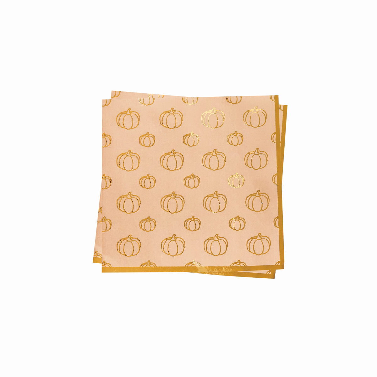 Pumpkin Paper Napkins - Pack of 16