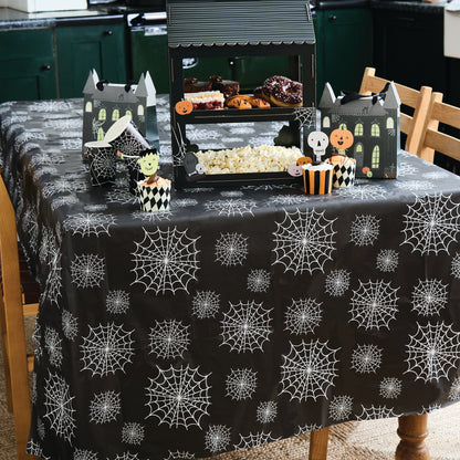 Spider Web Paper Tablecloth