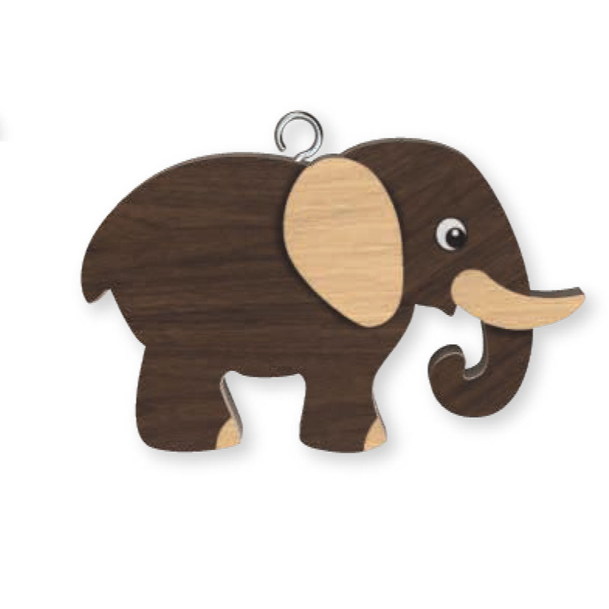 Elephant Keyring